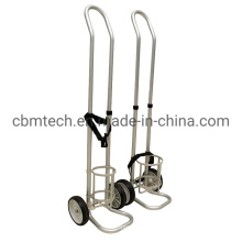 Carts for Oxygen Cylinder/Cylinder Carts Single Tank Holder